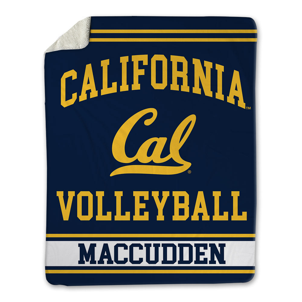 UC Berkeley - NCAA Women's Volleyball : Siena MacCudden - Blanket-0