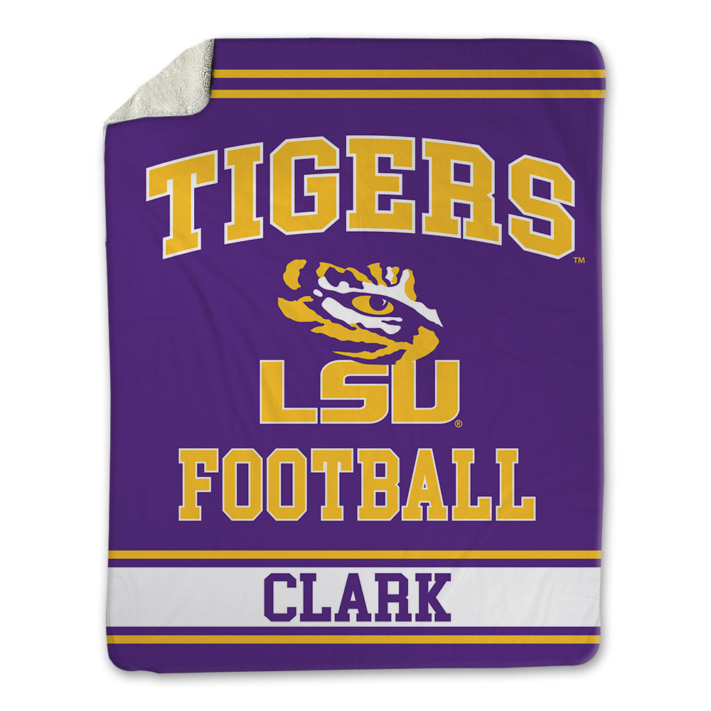 LSU - NCAA Football : Landen Clark - Blanket-0