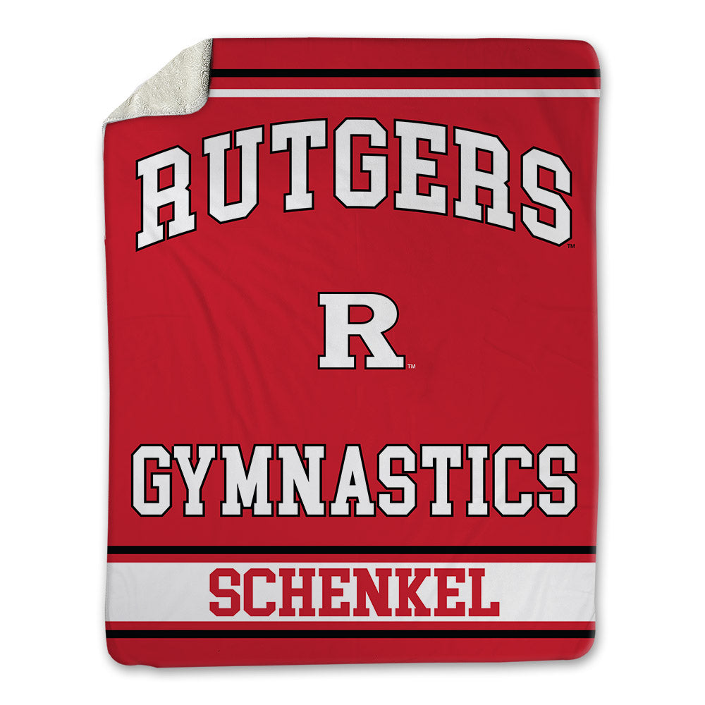 Rutgers - NCAA Women's Gymnastics : Reagan Schenkel - Blanket-0