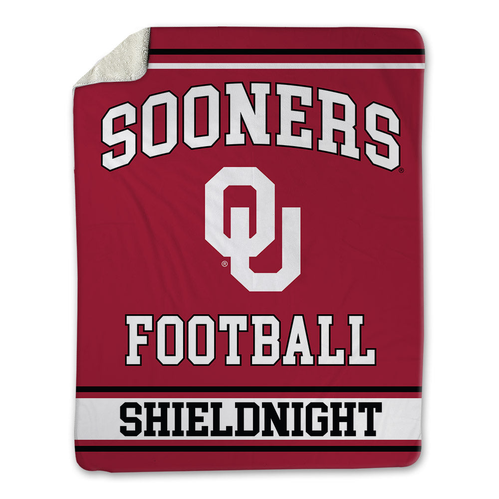 Oklahoma - NCAA Football : Alex Shieldnight - Blanket-0