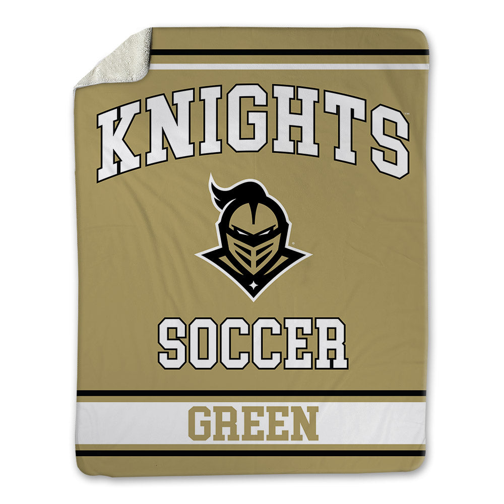 Central Florida - NCAA Women's Soccer : Virginia Green - Blanket-0