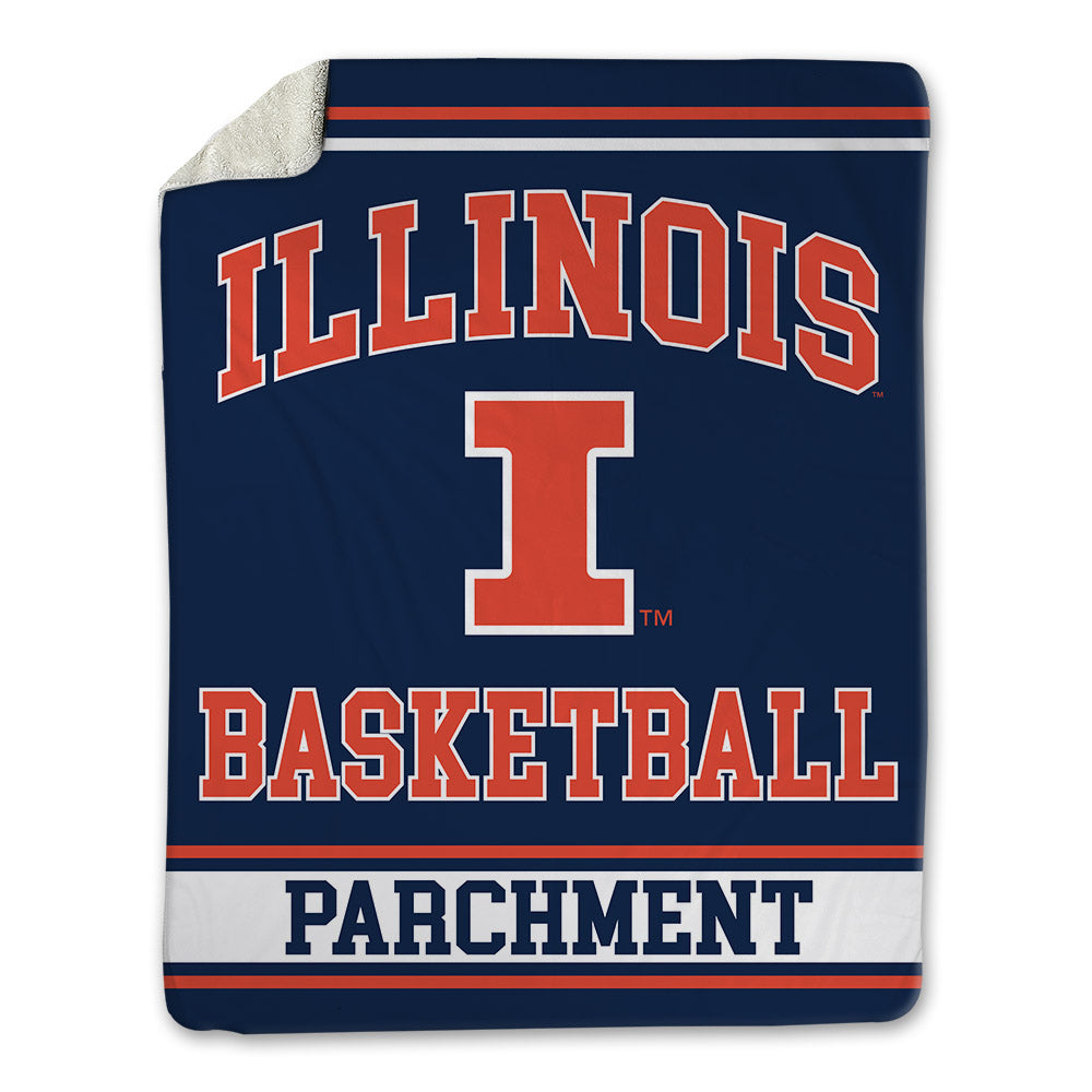 Illinois - NCAA Women's Basketball : Cearah Parchment - Blanket-0