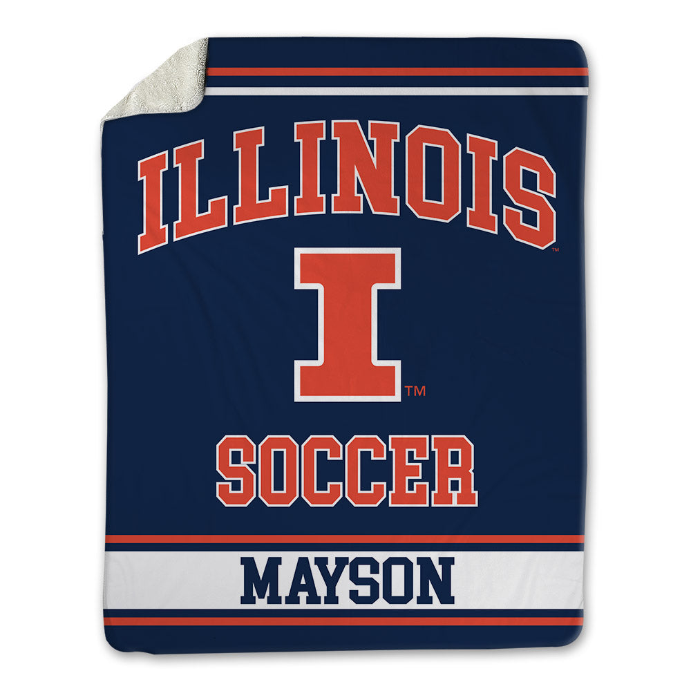 Illinois - NCAA Women's Soccer : Téa Mayson - Blanket-0