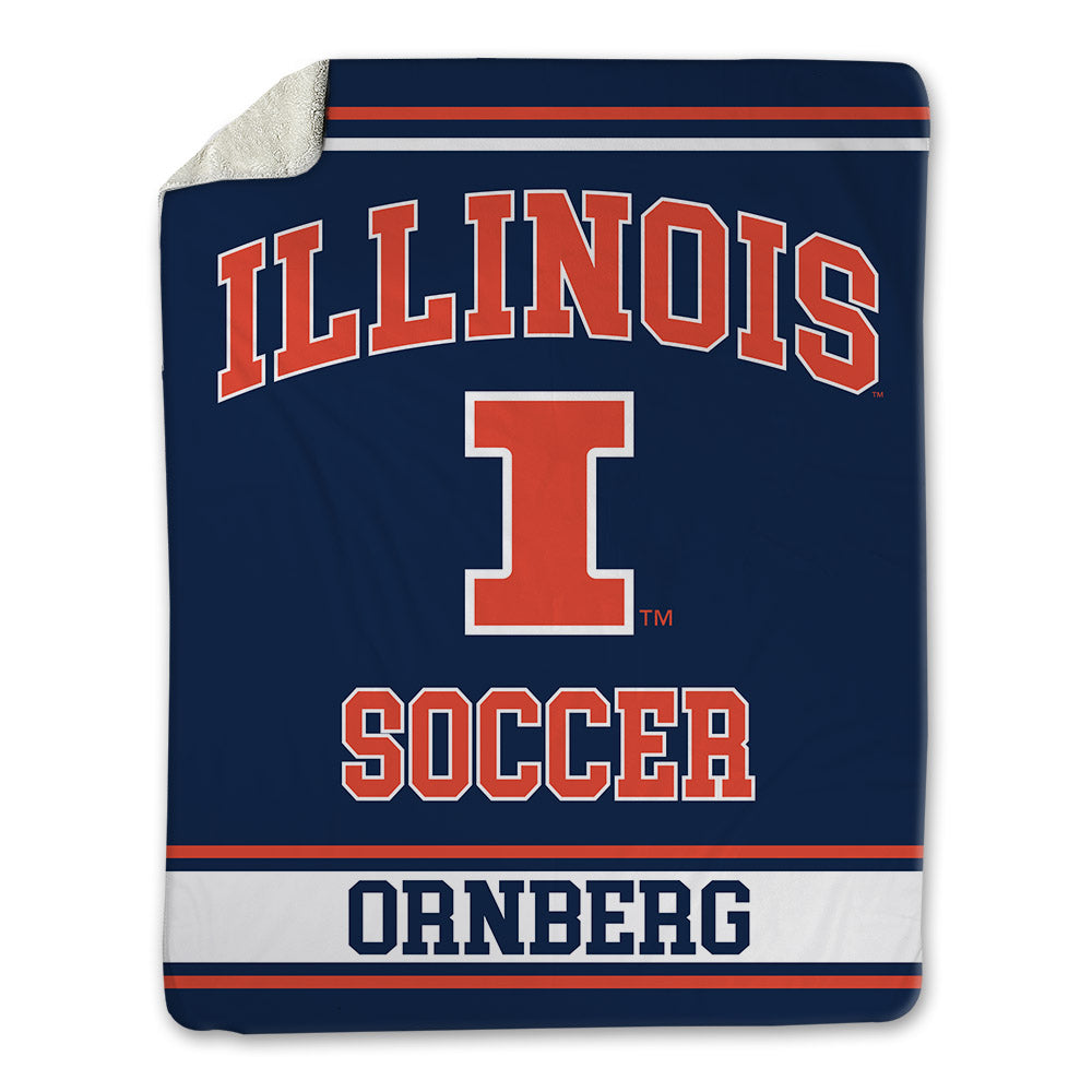 Illinois - NCAA Women's Soccer : Hedda Ornberg - Blanket-0
