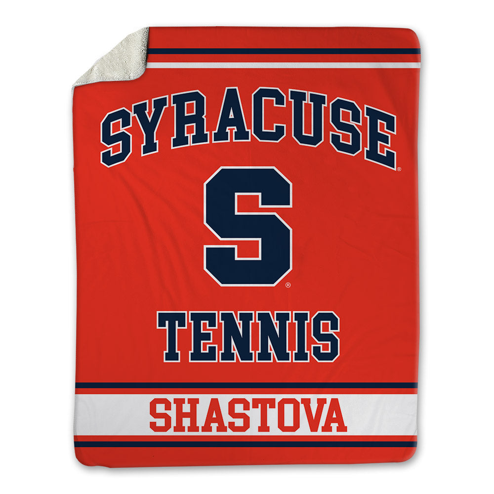 Syracuse - NCAA Women's Tennis : Serafima Shastova - Blanket-0