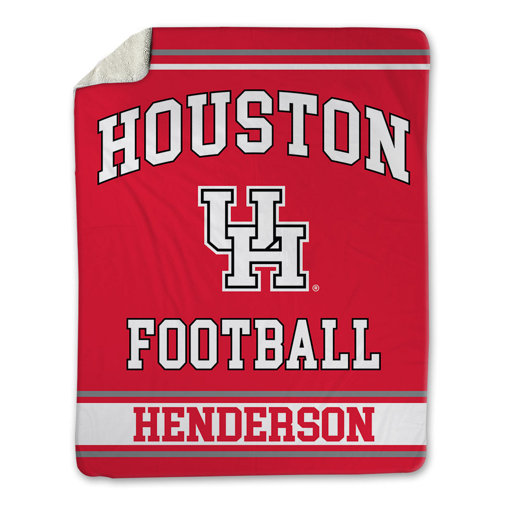 Houston - NCAA Football : Keisean Henderson - Blanket-0
