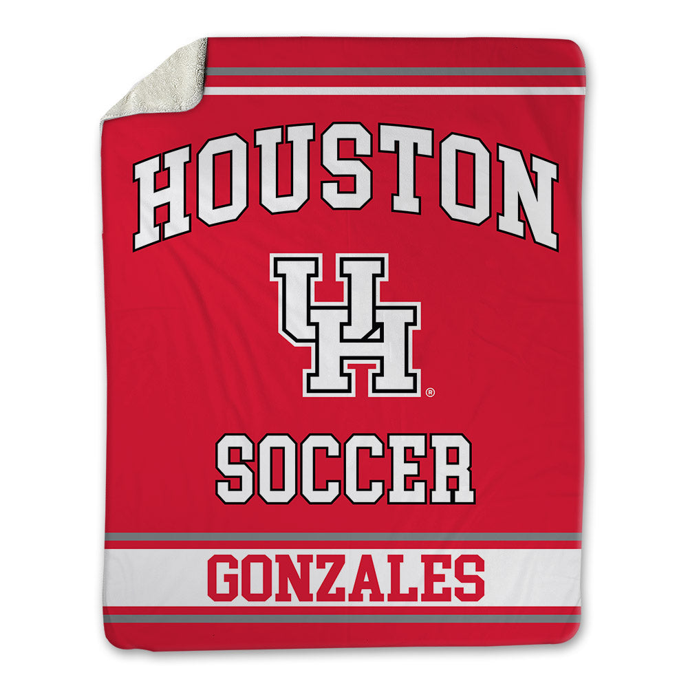 Houston - NCAA Women's Soccer : Laney Gonzales - Blanket-0
