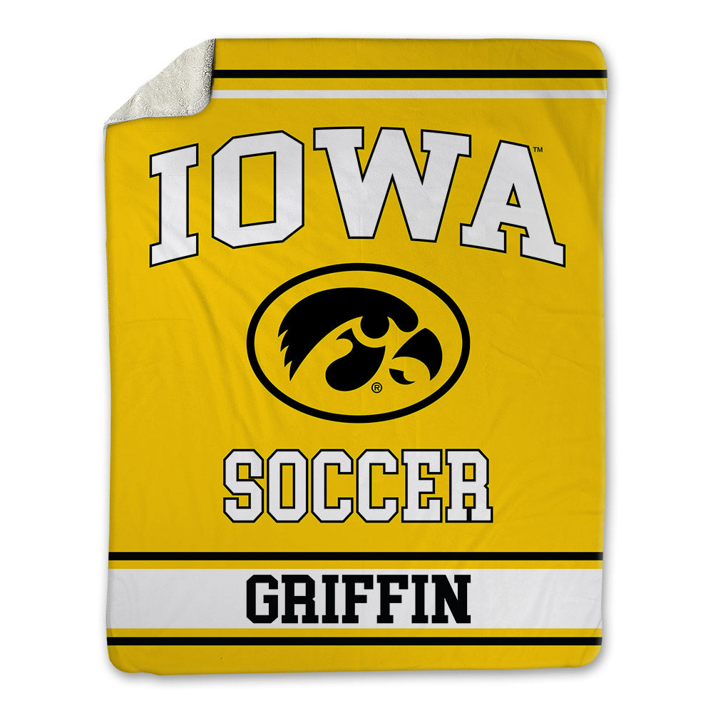 Iowa - NCAA Women's Soccer : Lexy Griffin - Blanket-0