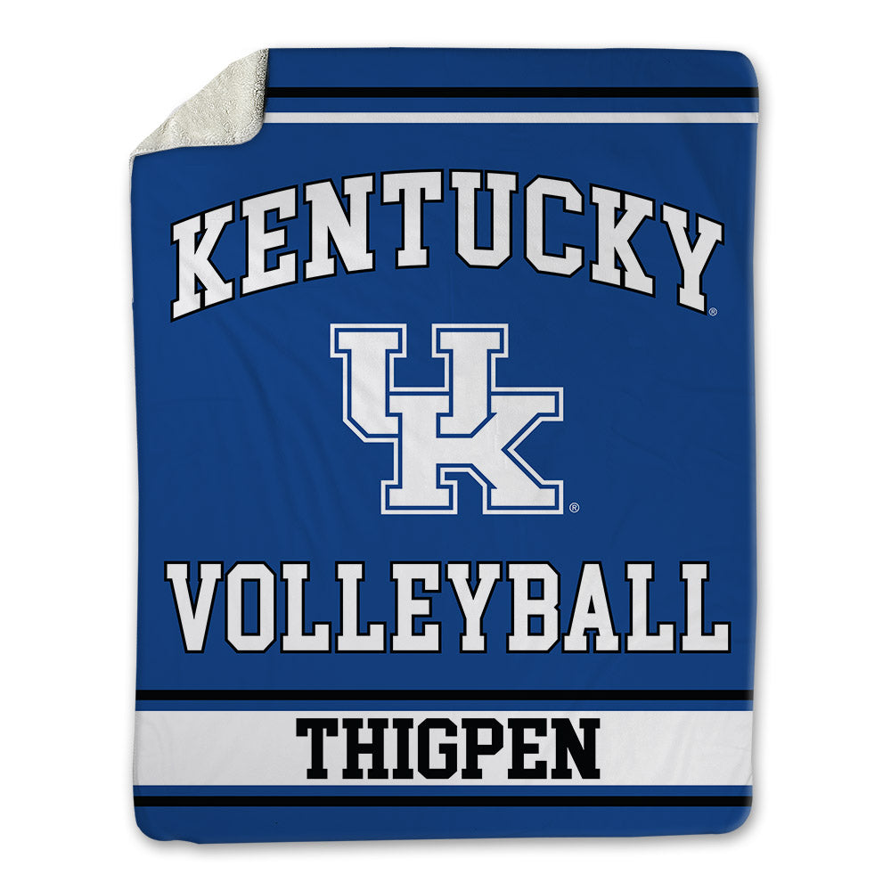 Kentucky - NCAA Women's Volleyball : Asia Thigpen - Blanket-0