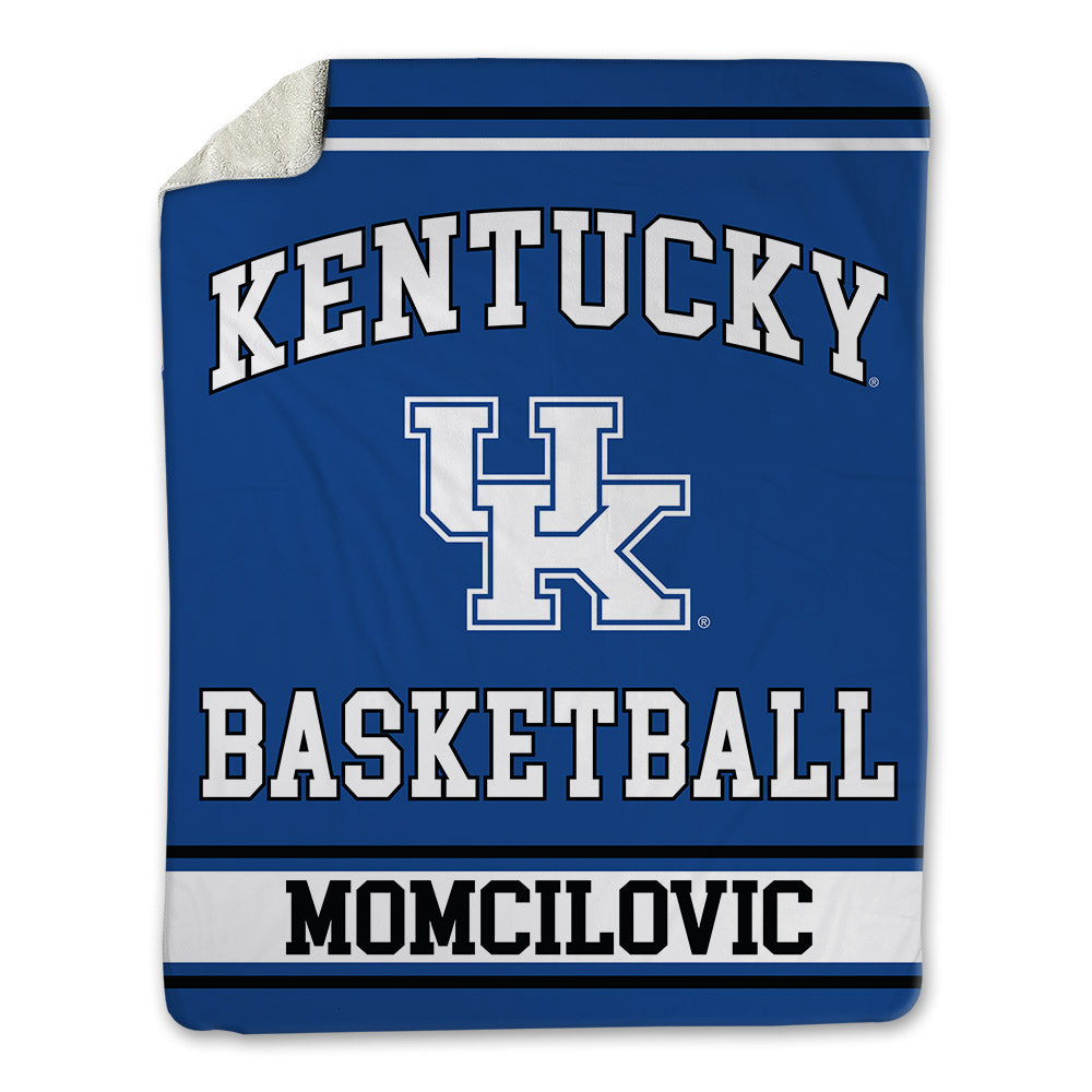 Kentucky - NCAA Men's Basketball : Milan Momcilovic - Blanket-0