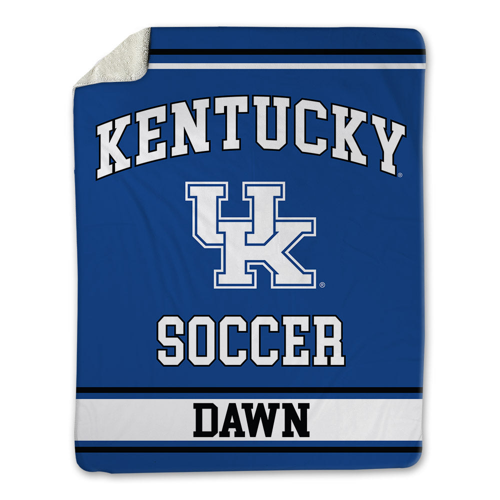 Kentucky - NCAA Women's Soccer : Kyla Dawn - Blanket-0