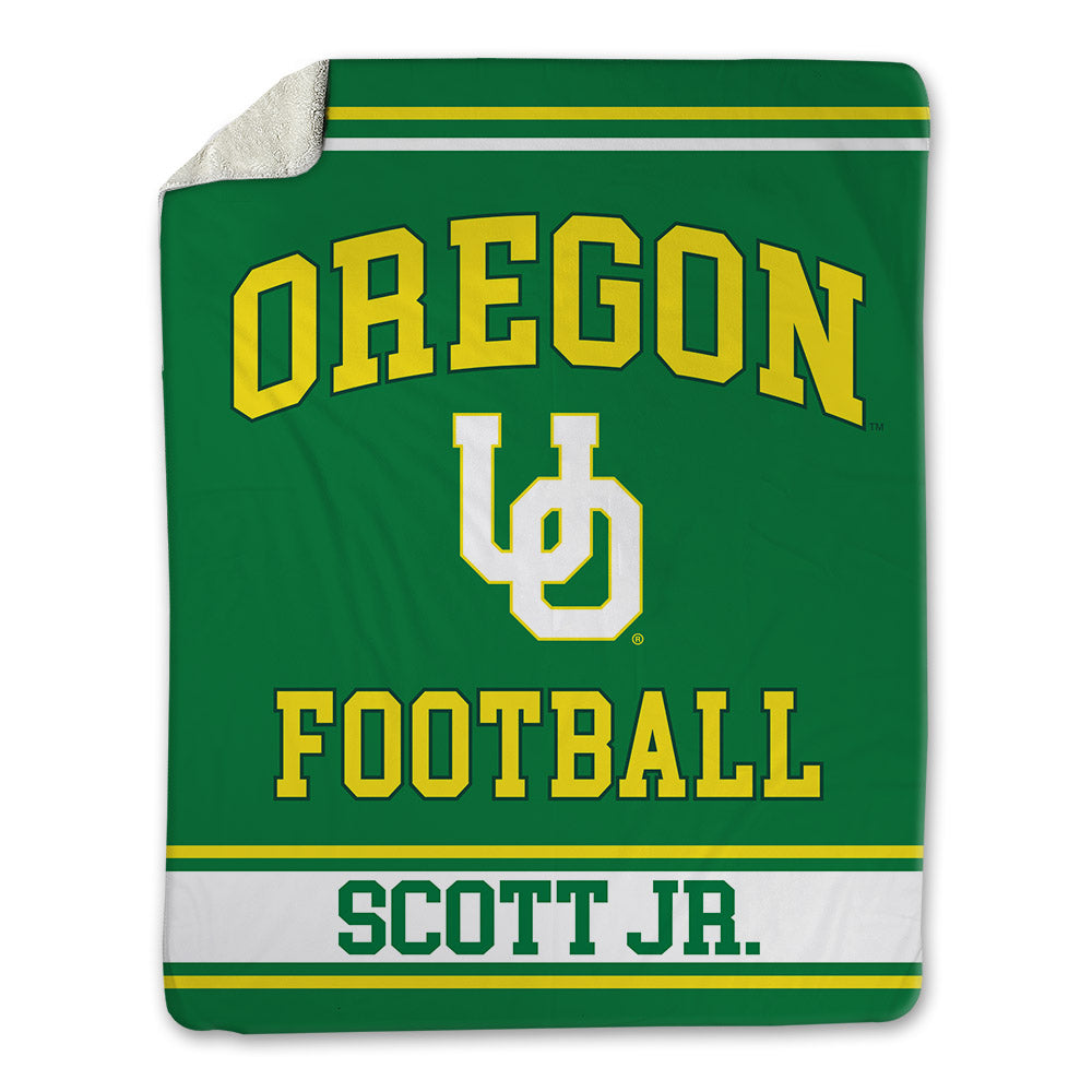 Oregon - NCAA Football : Aaron Scott Jr. - Blanket-0