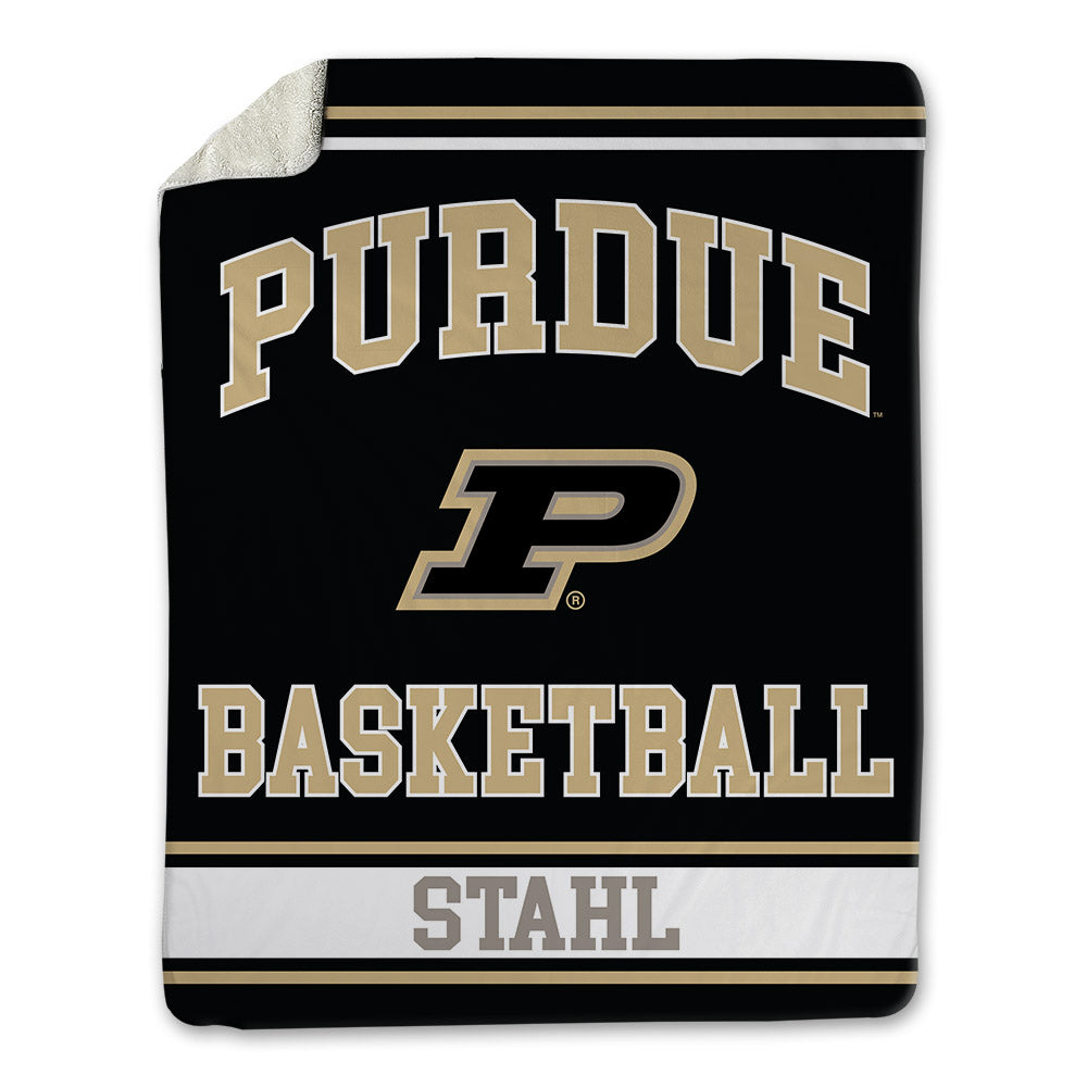Purdue - NCAA Women's Basketball : Saige Stahl - Blanket-0