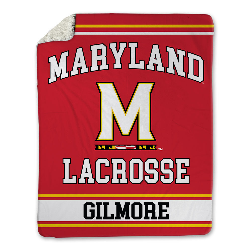 Maryland - NCAA Women's Lacrosse : Kayla Gilmore - Blanket-0