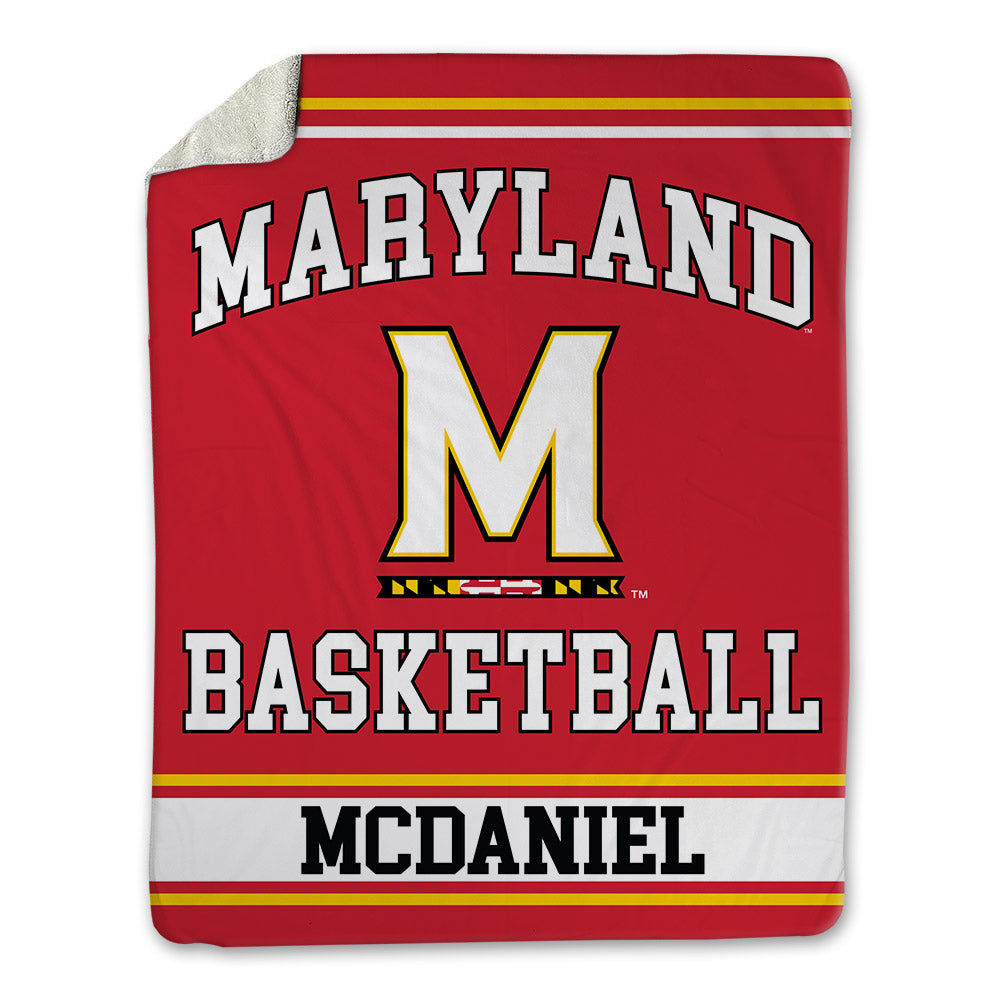 Maryland - NCAA Women's Basketball : Brianna McDaniel - Blanket-0