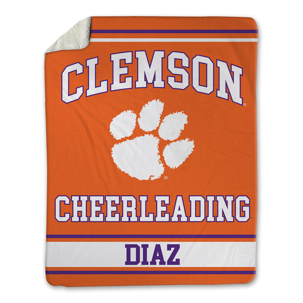 Clemson - NCAA Cheerleading : Tryniti Diaz - Blanket-0
