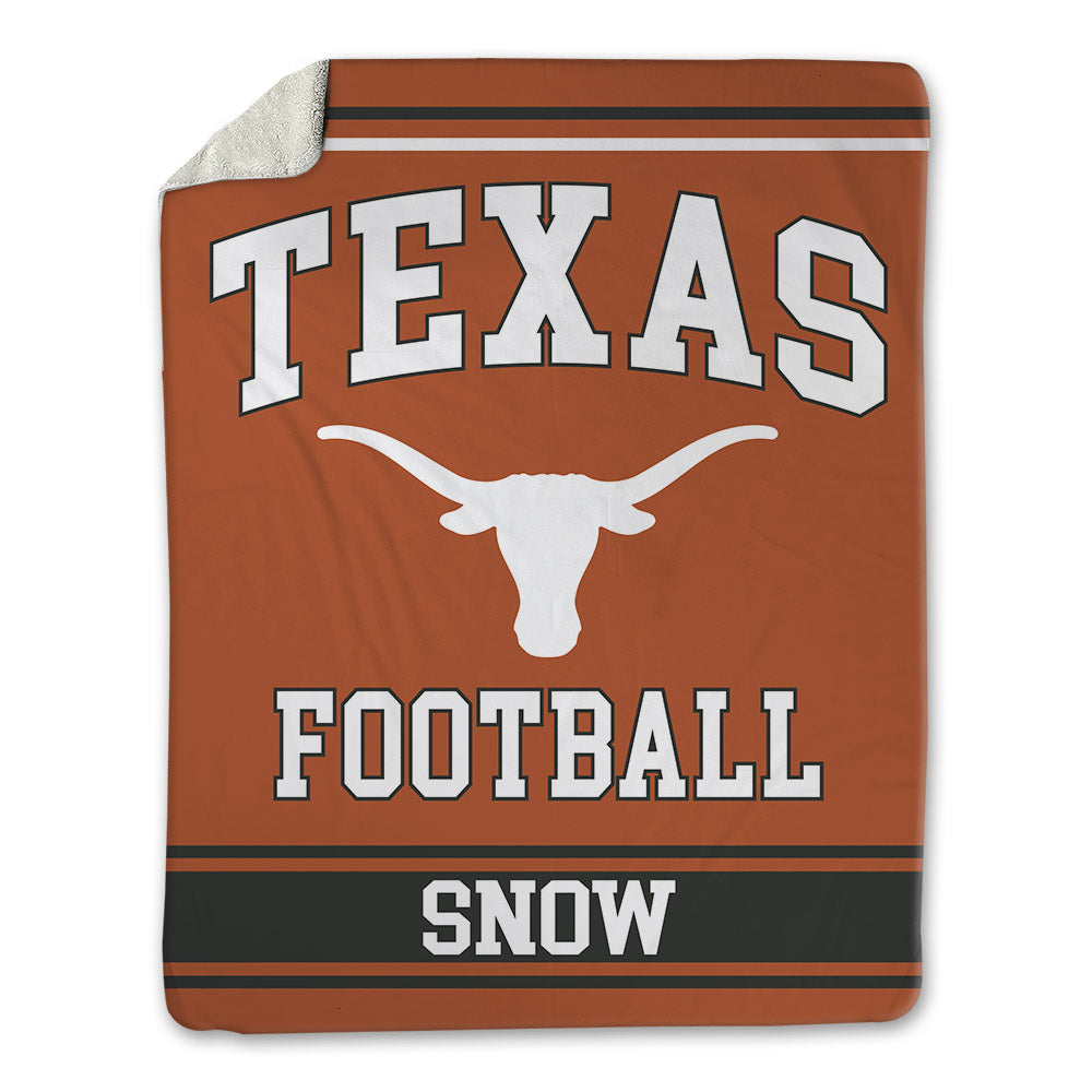 Texas - NCAA Football : Darius Snow - Blanket-0