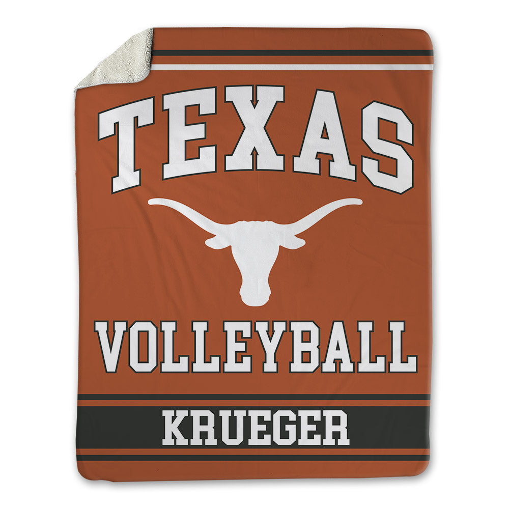Texas - NCAA Women's Volleyball : Callie krueger - Blanket-0