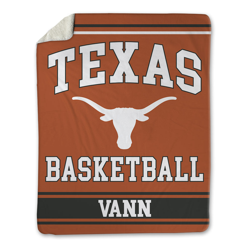 Texas - NCAA Women's Basketball : Zya Vann - Blanket-0