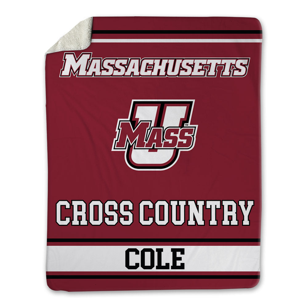 UMass - NCAA Men's Cross Country : Riley Cole - Blanket-0