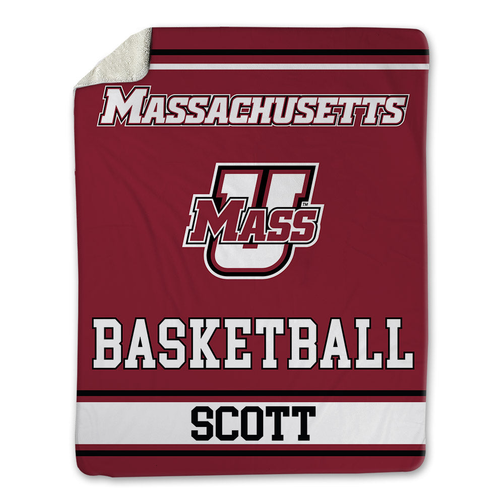 UMass - NCAA Women's Basketball : Kiki Scott - Blanket-0