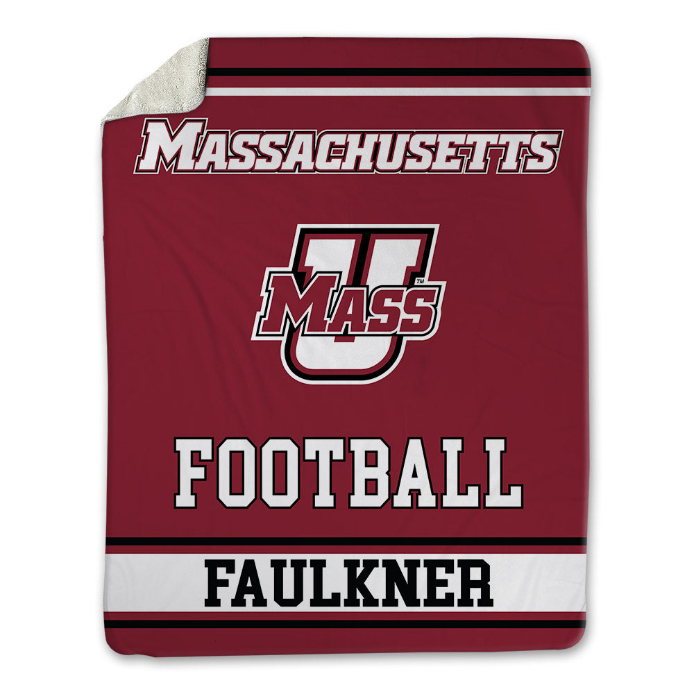 UMass - NCAA Football : Elijah Faulkner - Blanket-0