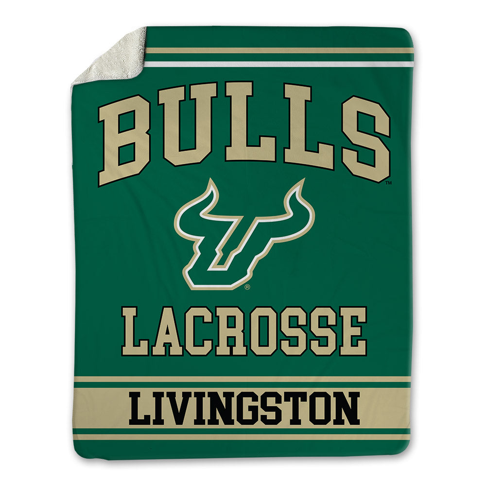 USF - NCAA Women's Lacrosse : Lucy Livingston - Blanket-0
