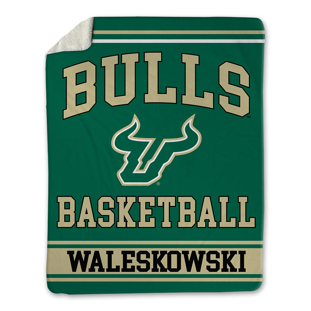 USF - NCAA Men's Basketball : Donovan Waleskowski - Blanket-0