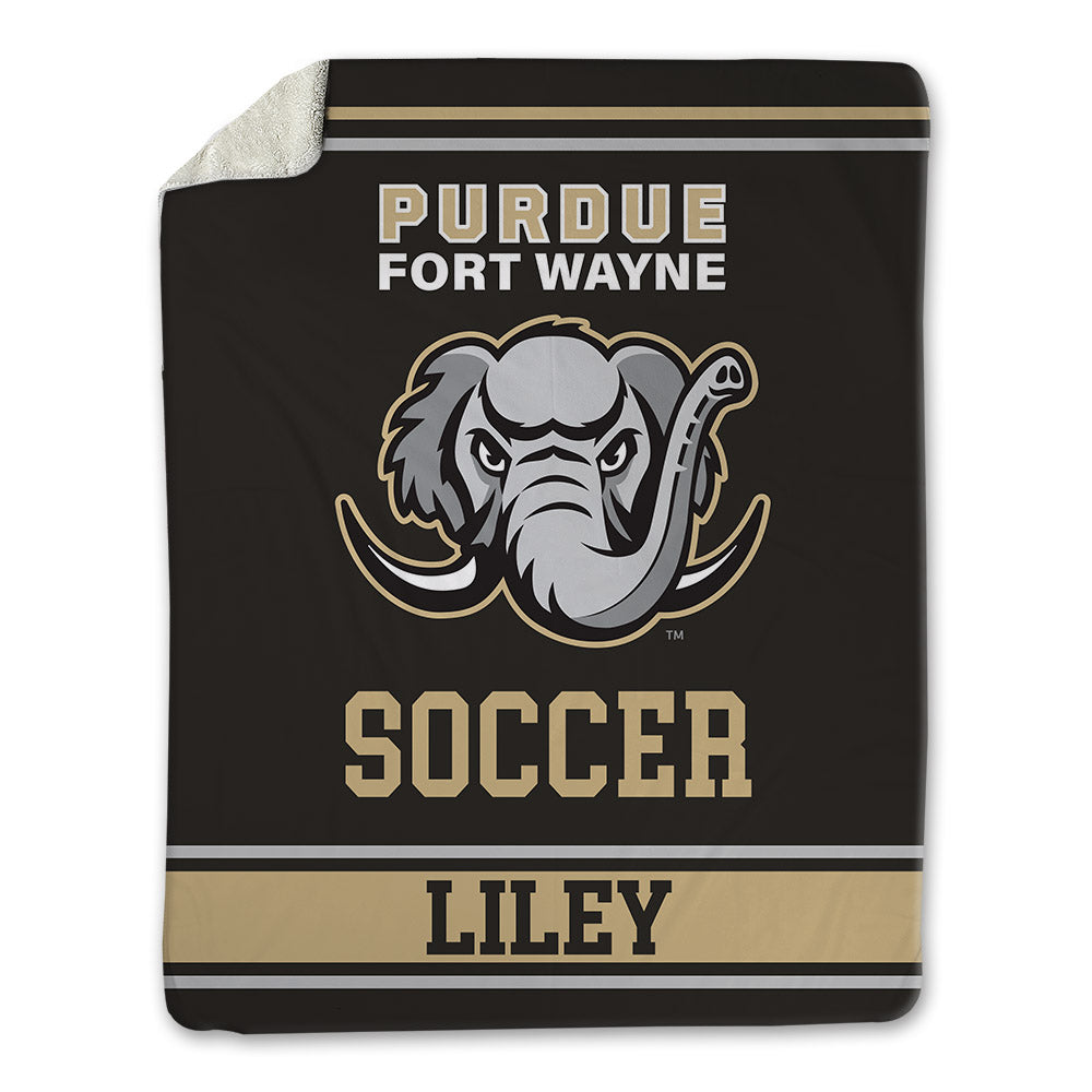 PFW - NCAA Men's Soccer : Jackson Liley - Blanket-0