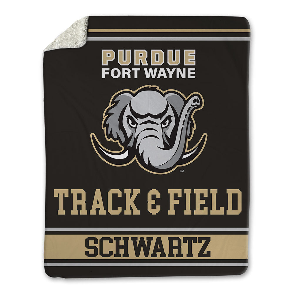 PFW - NCAA Men's Track & Field : Jacob Schwartz - Blanket-0