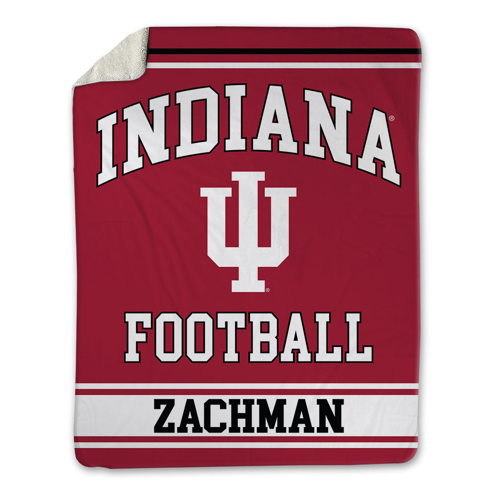 Indiana - NCAA Football : Preston Zachman - Blanket-0