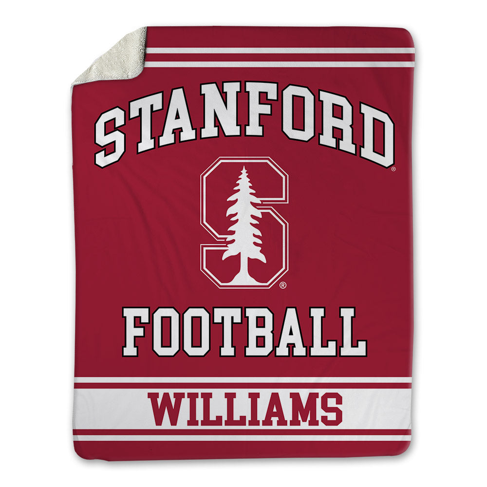 Stanford - NCAA Football : Tre Williams - Blanket-0