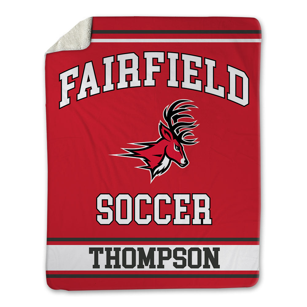 Fairfield - NCAA Men's Soccer : Drew Thompson - Blanket-0