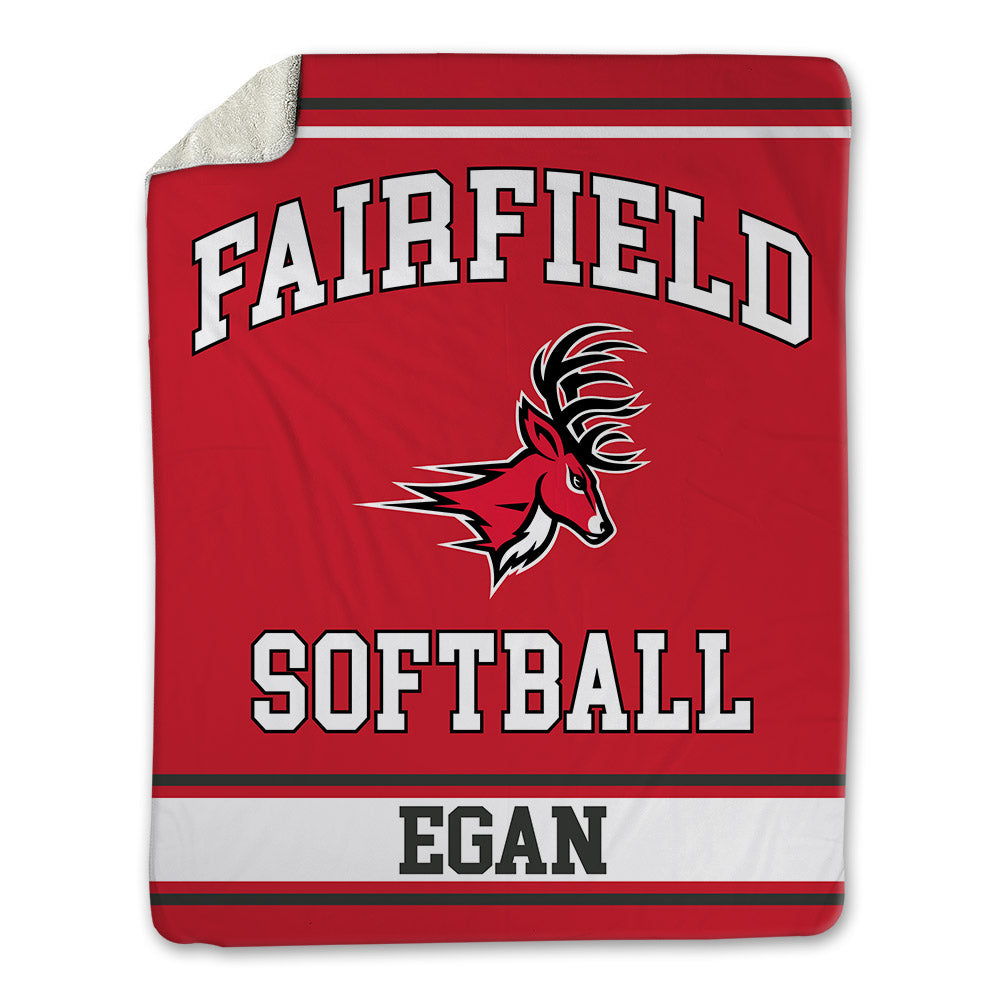 Fairfield - NCAA Softball : Anna Egan - Blanket-0