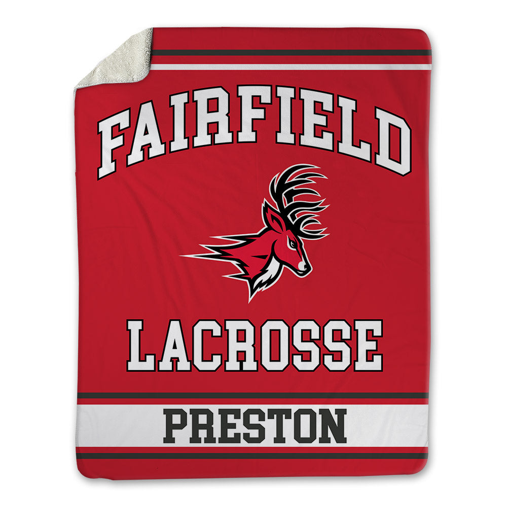 Fairfield - NCAA Women's Lacrosse : Julia Preston - Blanket-0