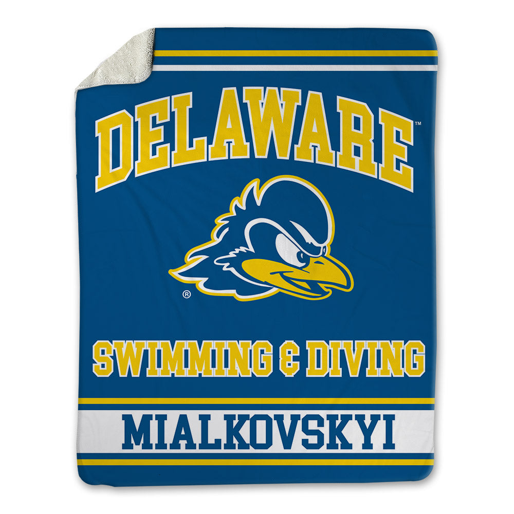 Delaware - NCAA Men's Swimming & Diving : Denys Mialkovskyi - Blanket-0