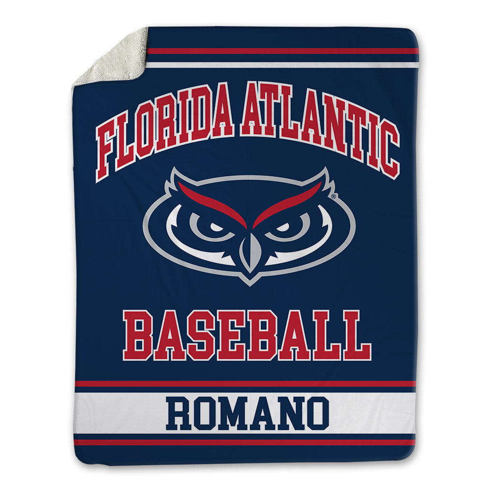 FAU - NCAA Baseball : Nick Romano - Blanket-0