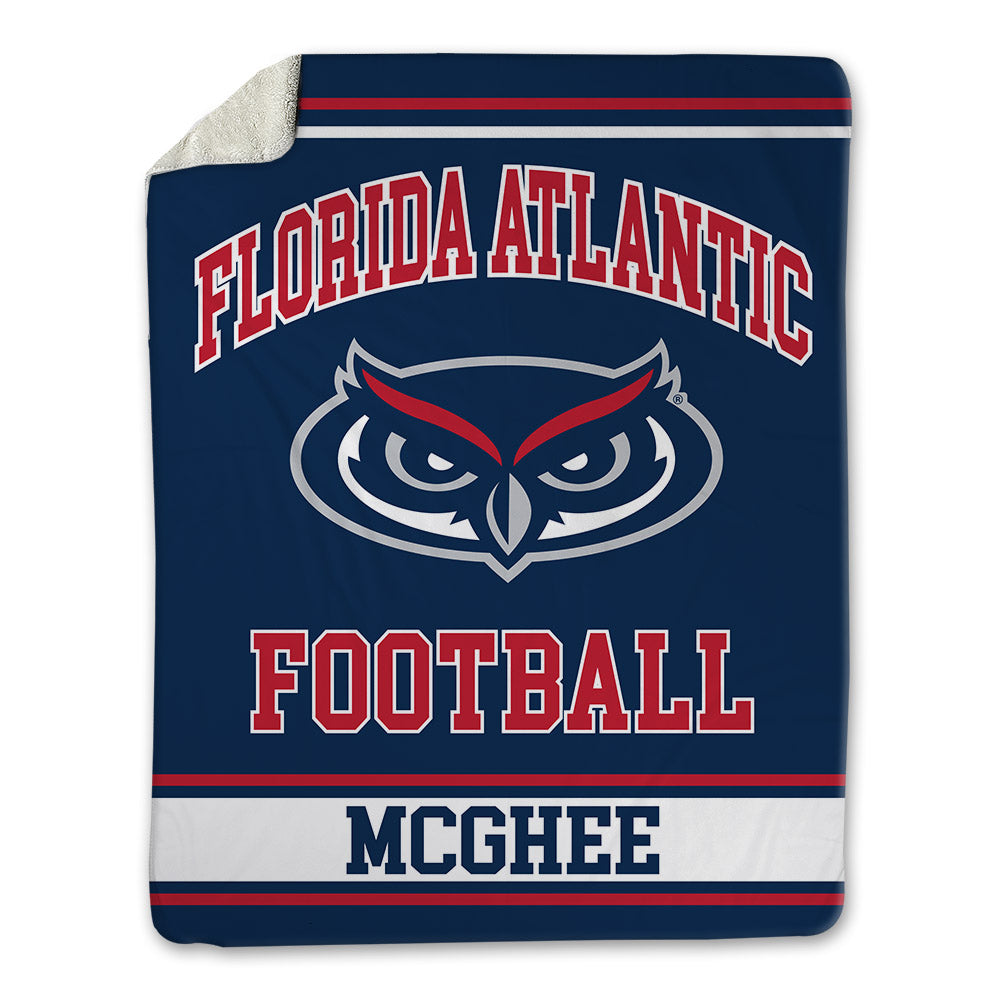 FAU - NCAA Football : Damarius McGhee - Blanket-0