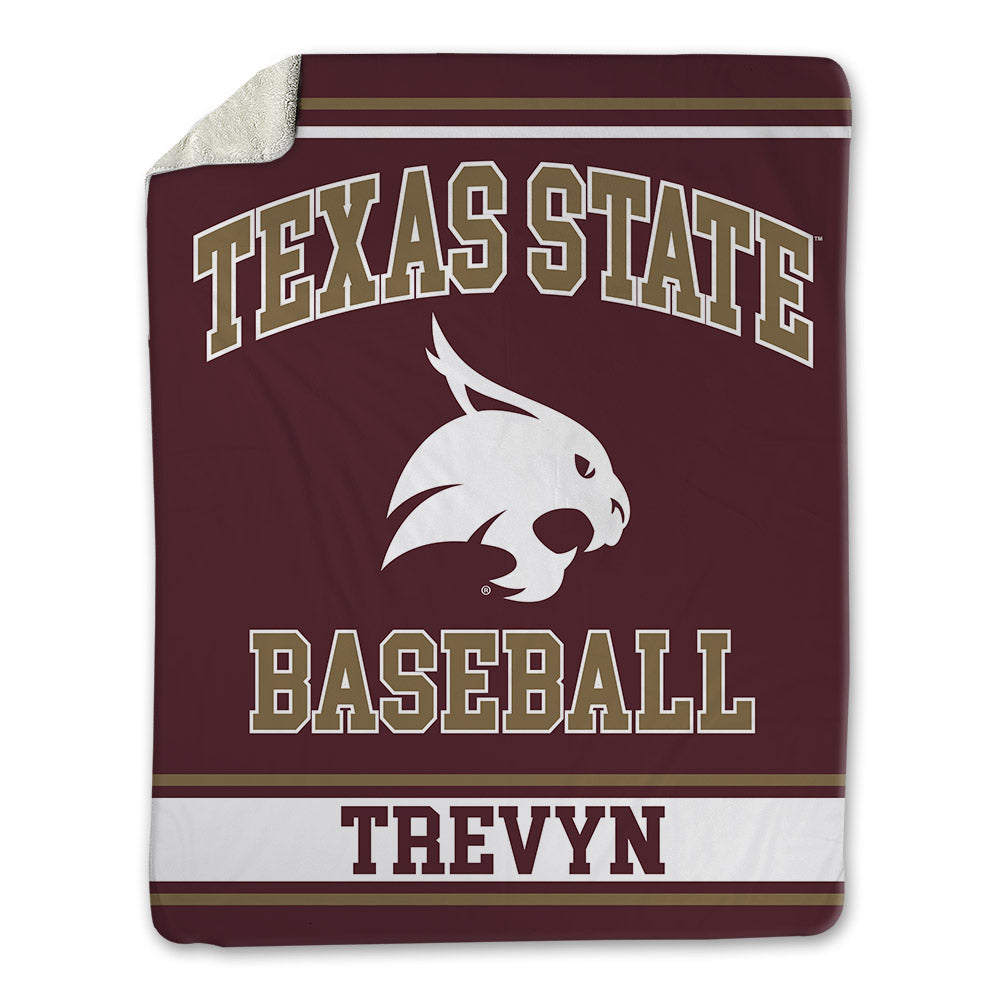Texas State - NCAA Baseball : Trevyn Trevyn - Blanket-0