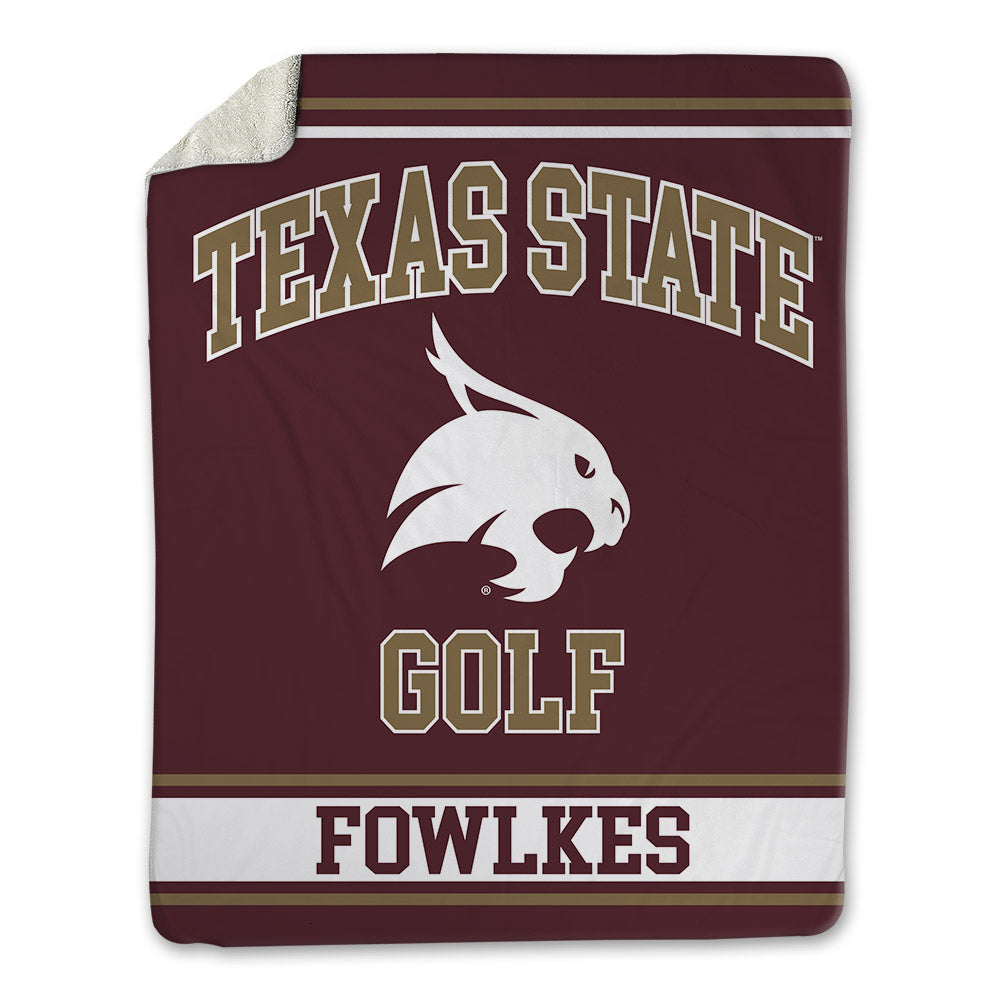 Texas State - NCAA Women's Golf : London Fowlkes - Blanket-0