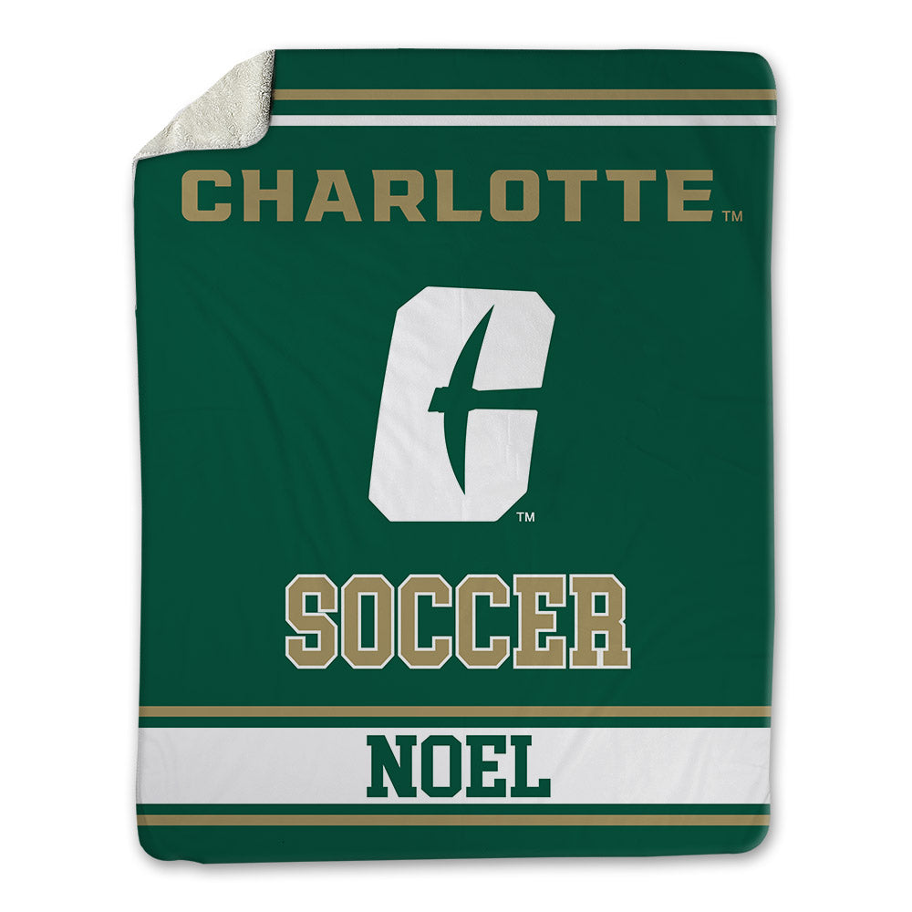 UNC Charlotte - NCAA Men's Soccer : Larry Noel - Blanket-0