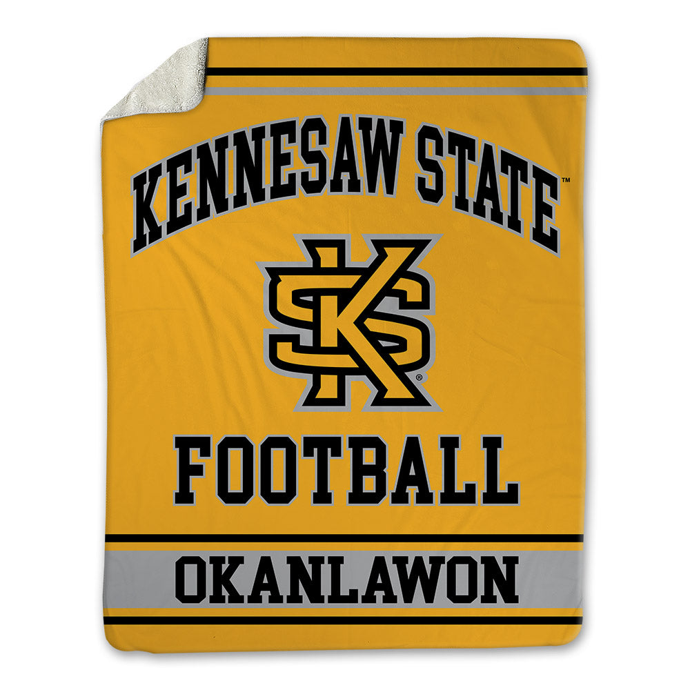 Kennesaw - NCAA Football : Yusuf Okanlawon - Blanket-0