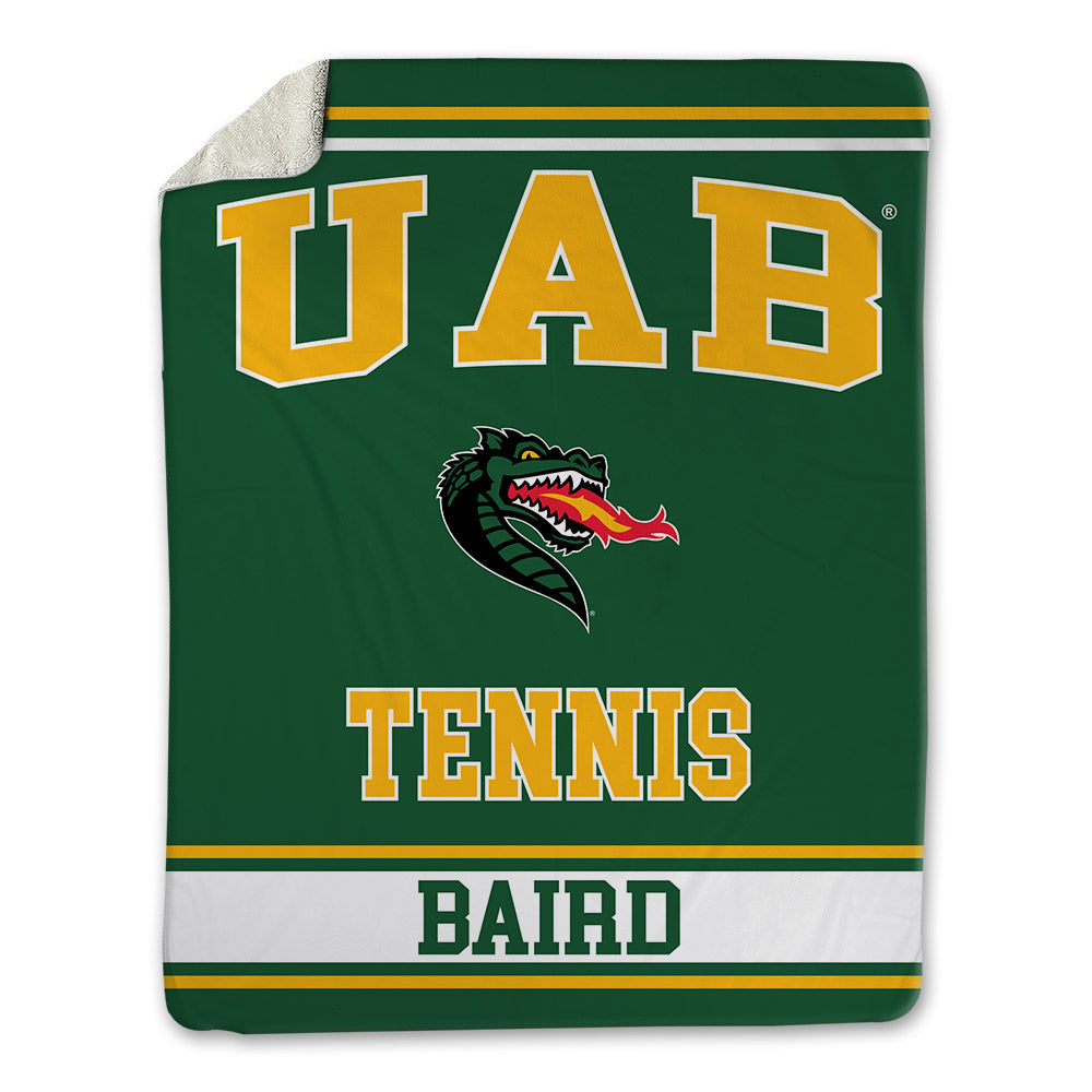 UAB - NCAA Women's Tennis : Paula Baird - Blanket-0