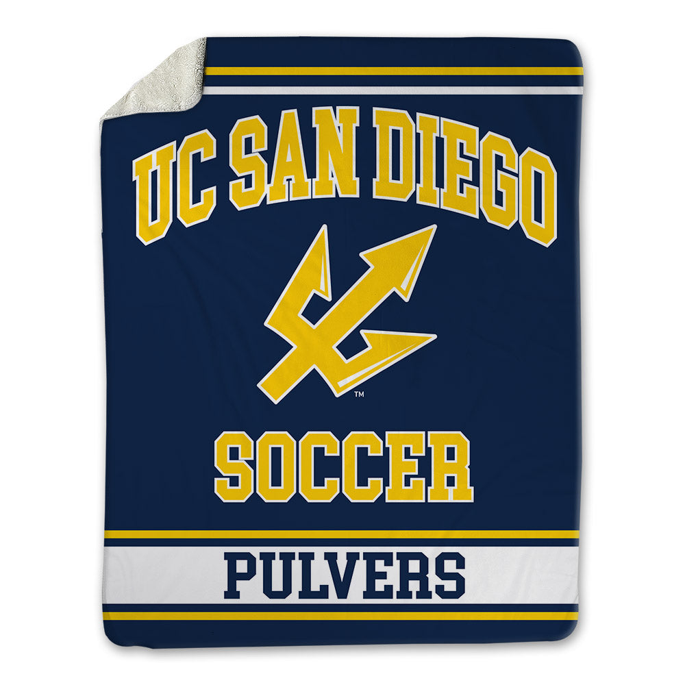 UCSD - NCAA Men's Soccer : Max Pulvers - Blanket-0