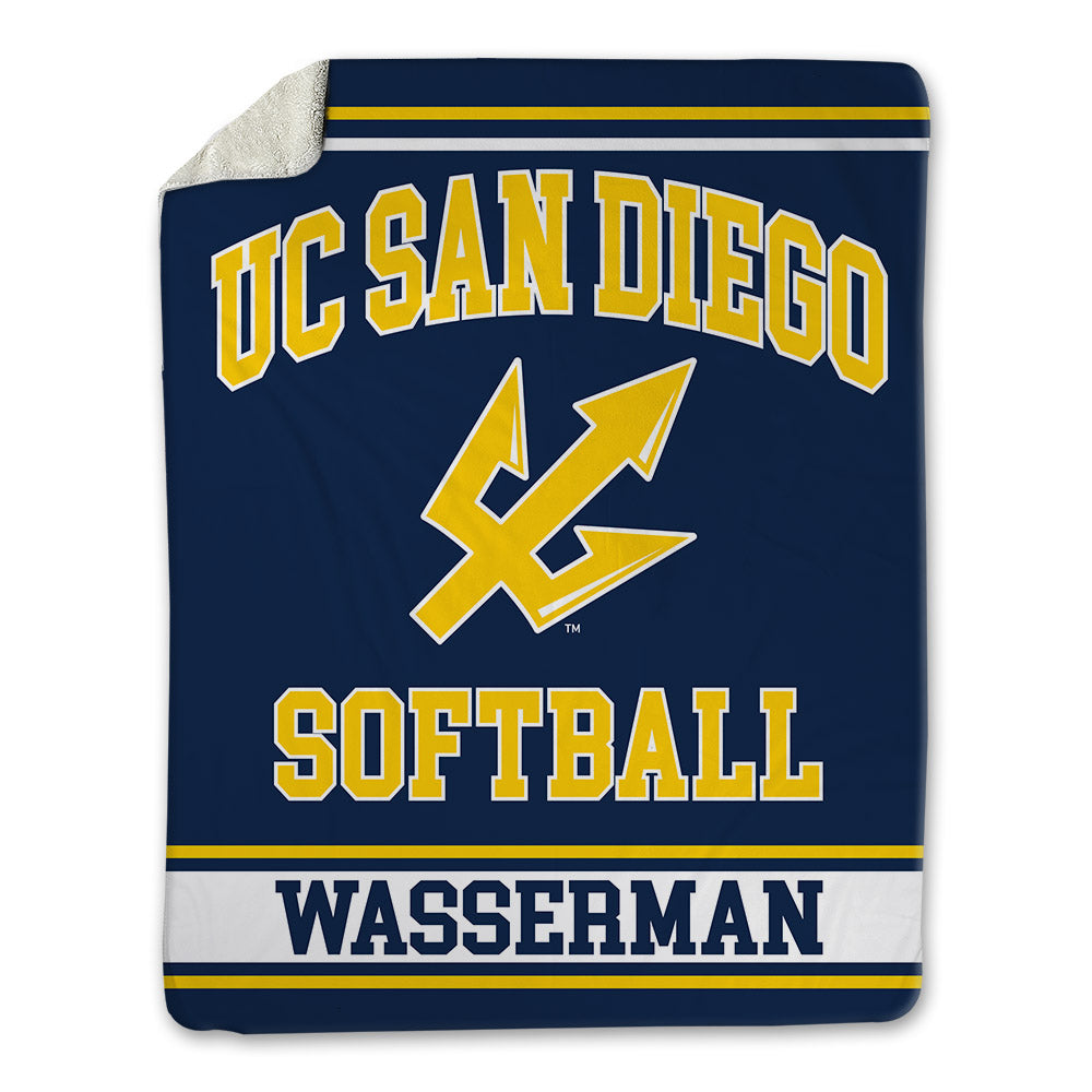 UCSD - NCAA Softball : Zara Wasserman - Blanket-0