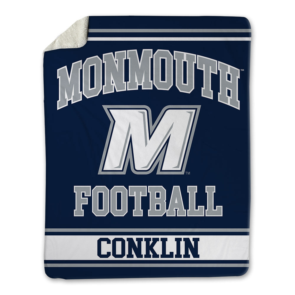 Monmouth - NCAA Football : Andrew Conklin - Blanket-0