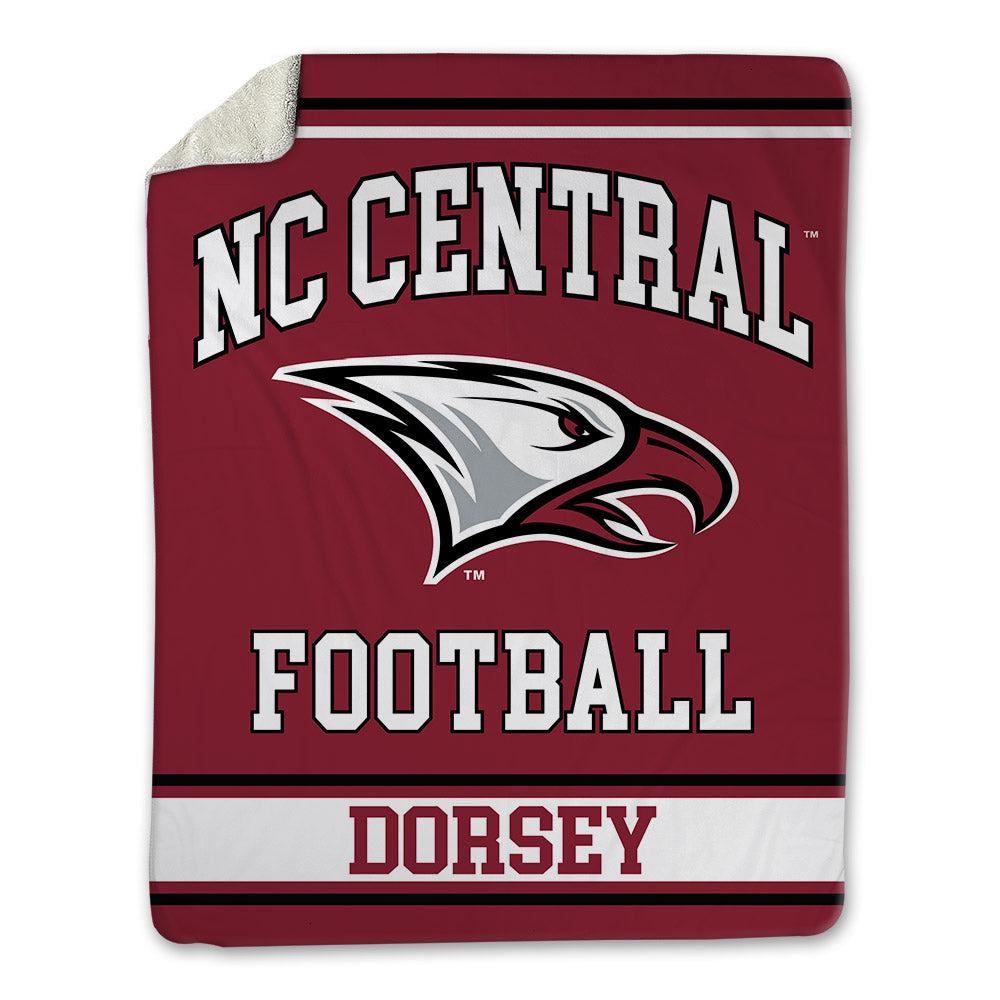 NCCU - NCAA Football : Gary Dorsey - Blanket-0
