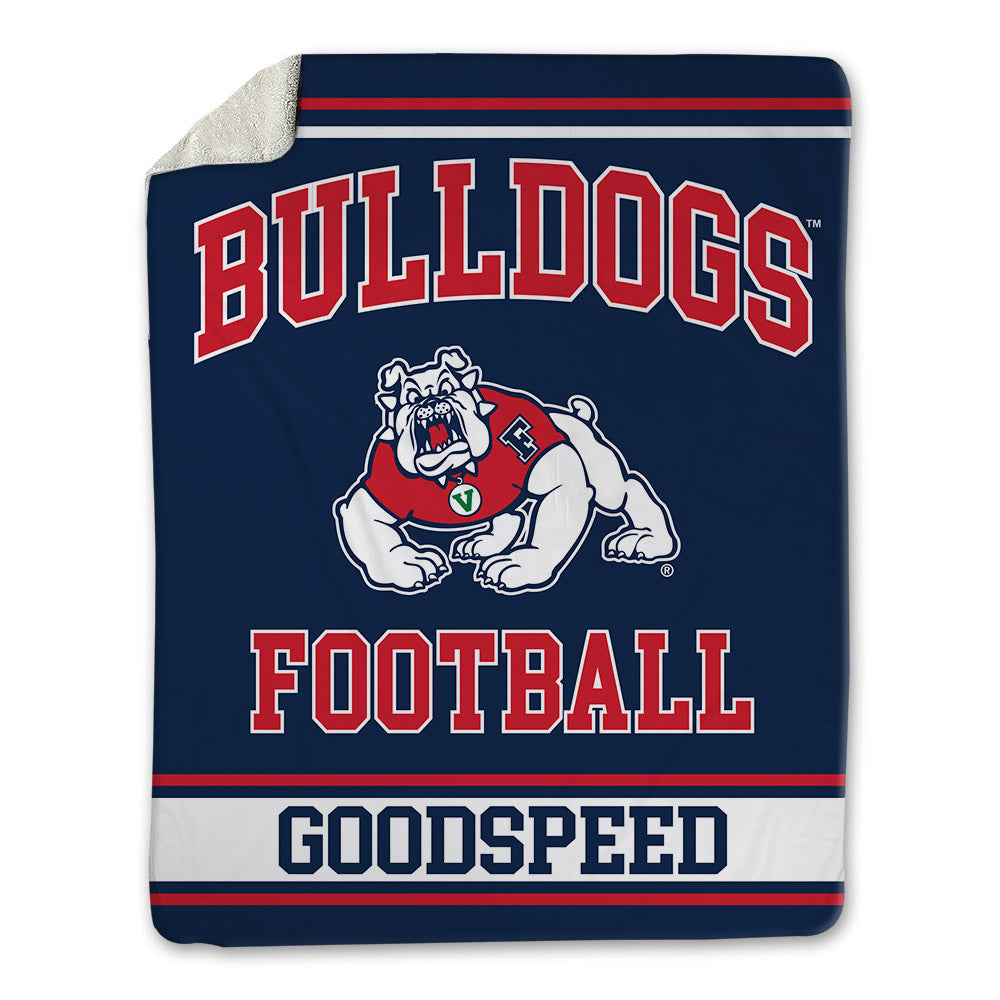 Fresno State - NCAA Football : Logan Goodspeed - Blanket-0