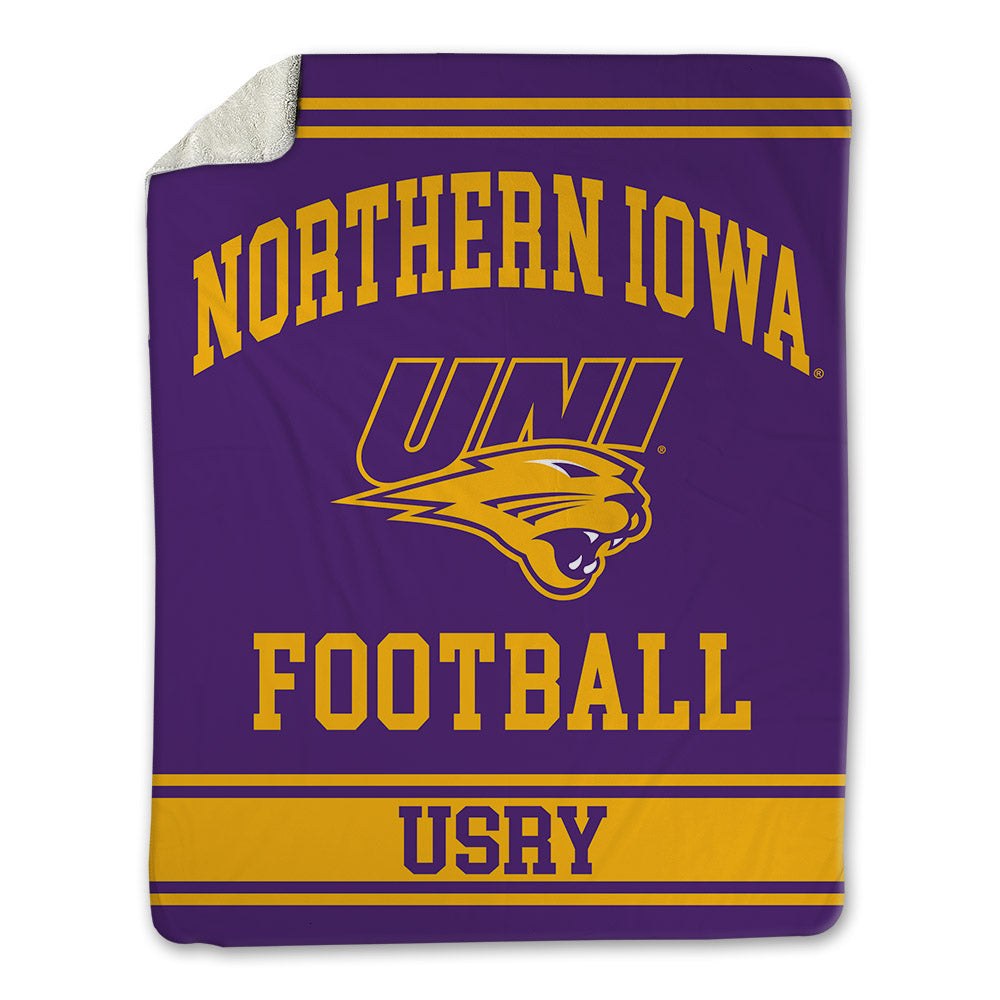 Northern Iowa - NCAA Football : Leyton Usry - Blanket-0
