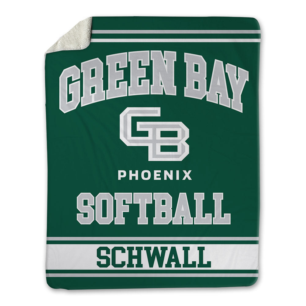 UW Green Bay - NCAA Softball : Brooke Schwall - Blanket-0